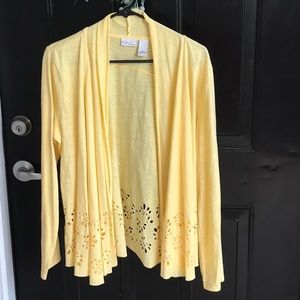 Kim Rogers brand light weight cotton wrap.  Size L